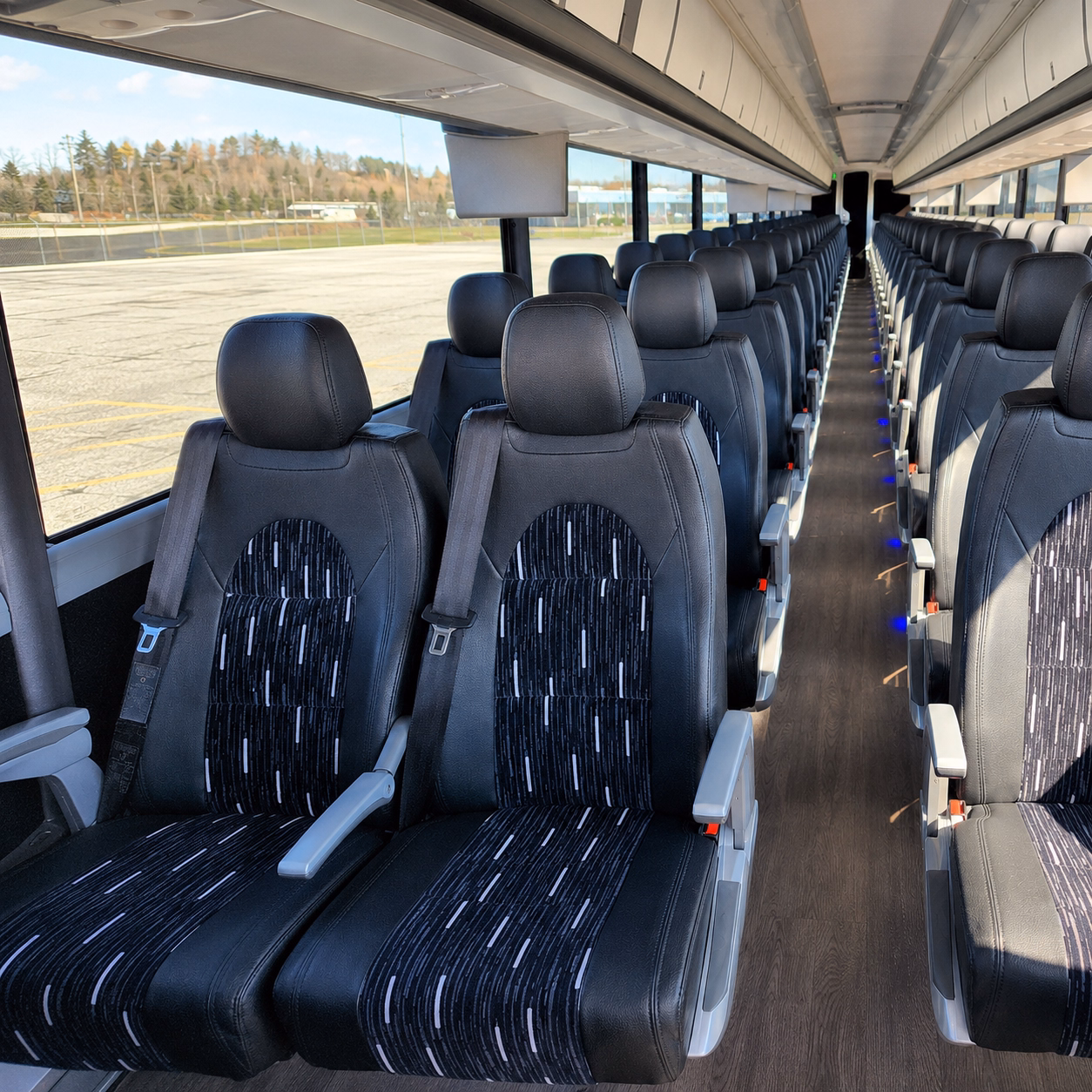 how starting location and deadhead affect charter bus rates in linden