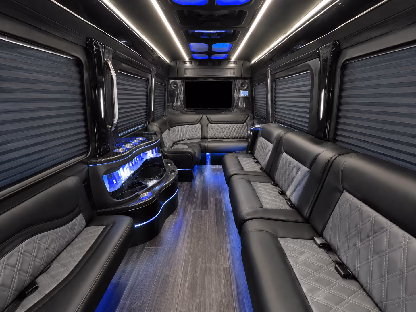 linden 25 passenger party bus