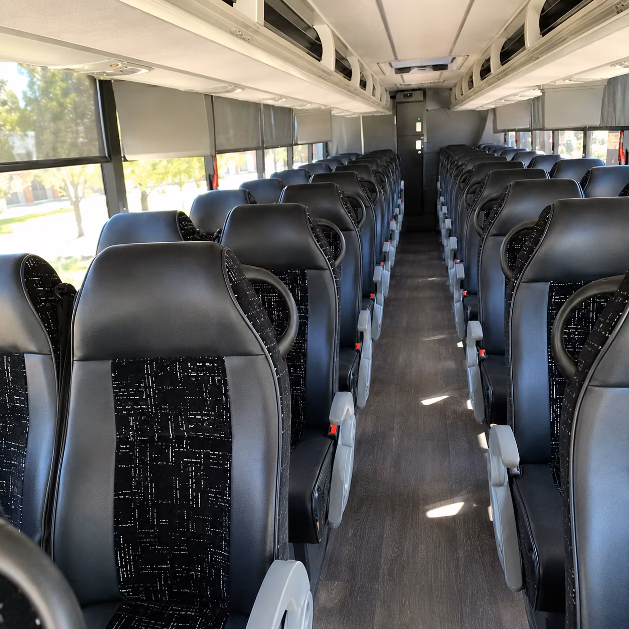 linden airport transportation onboard seating