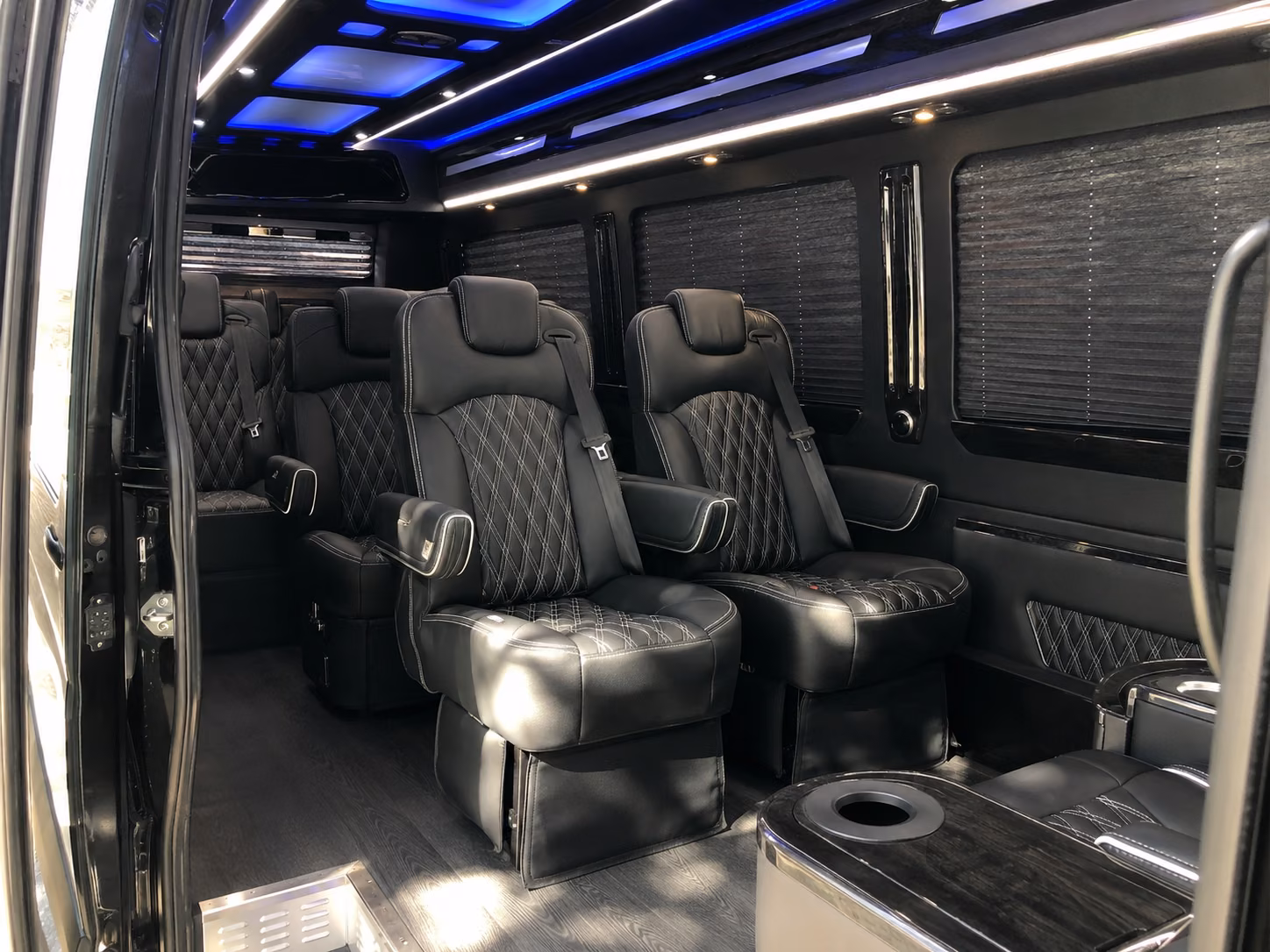 linden corporate event transportation onboard seating