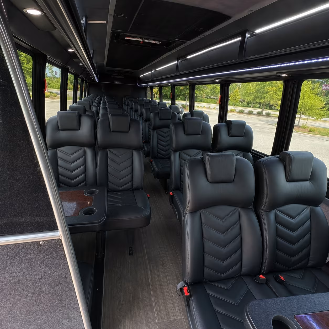 linden government military transportation onboard seating