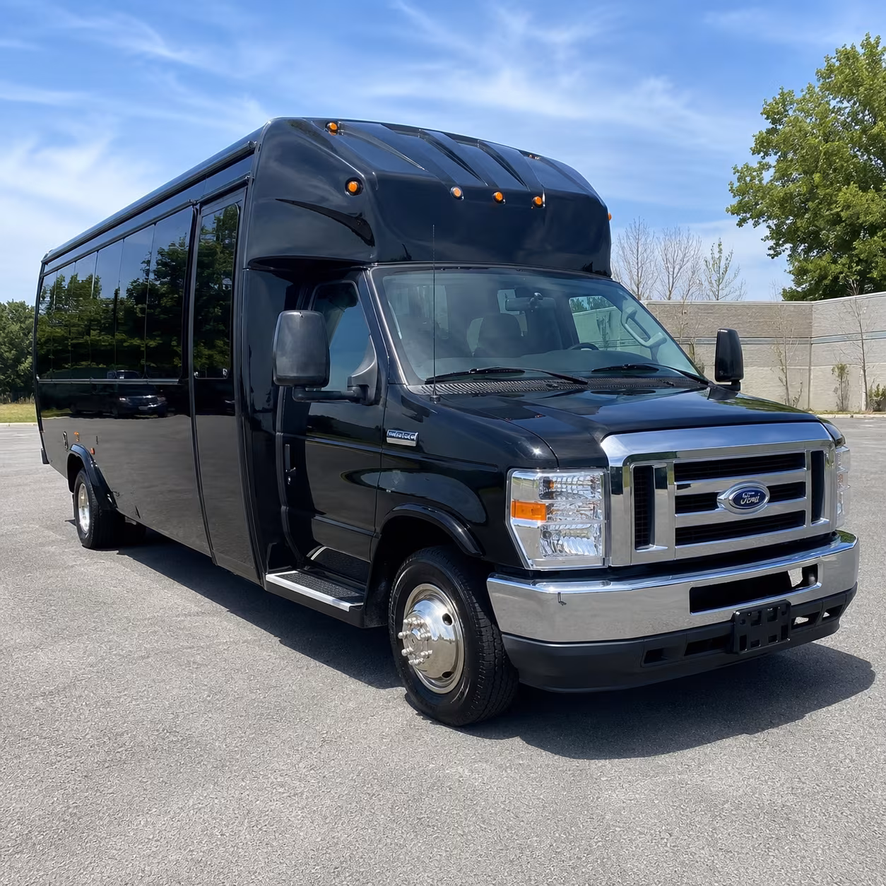 linden party bus booking step 1