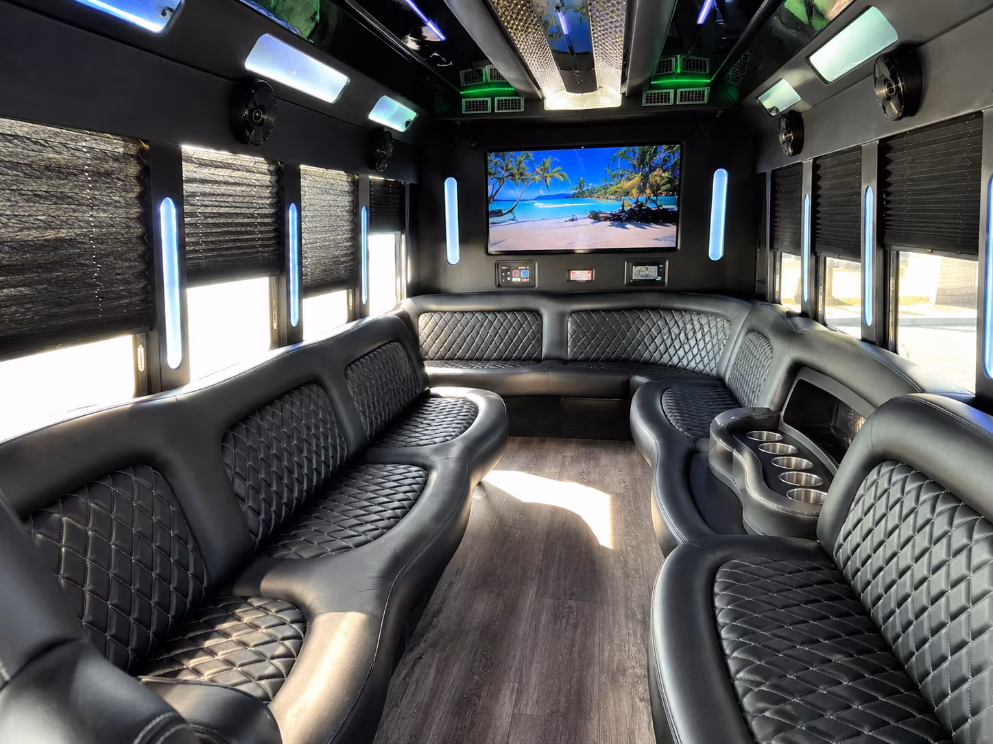 linden quinceanera sweet 16 party bus rental