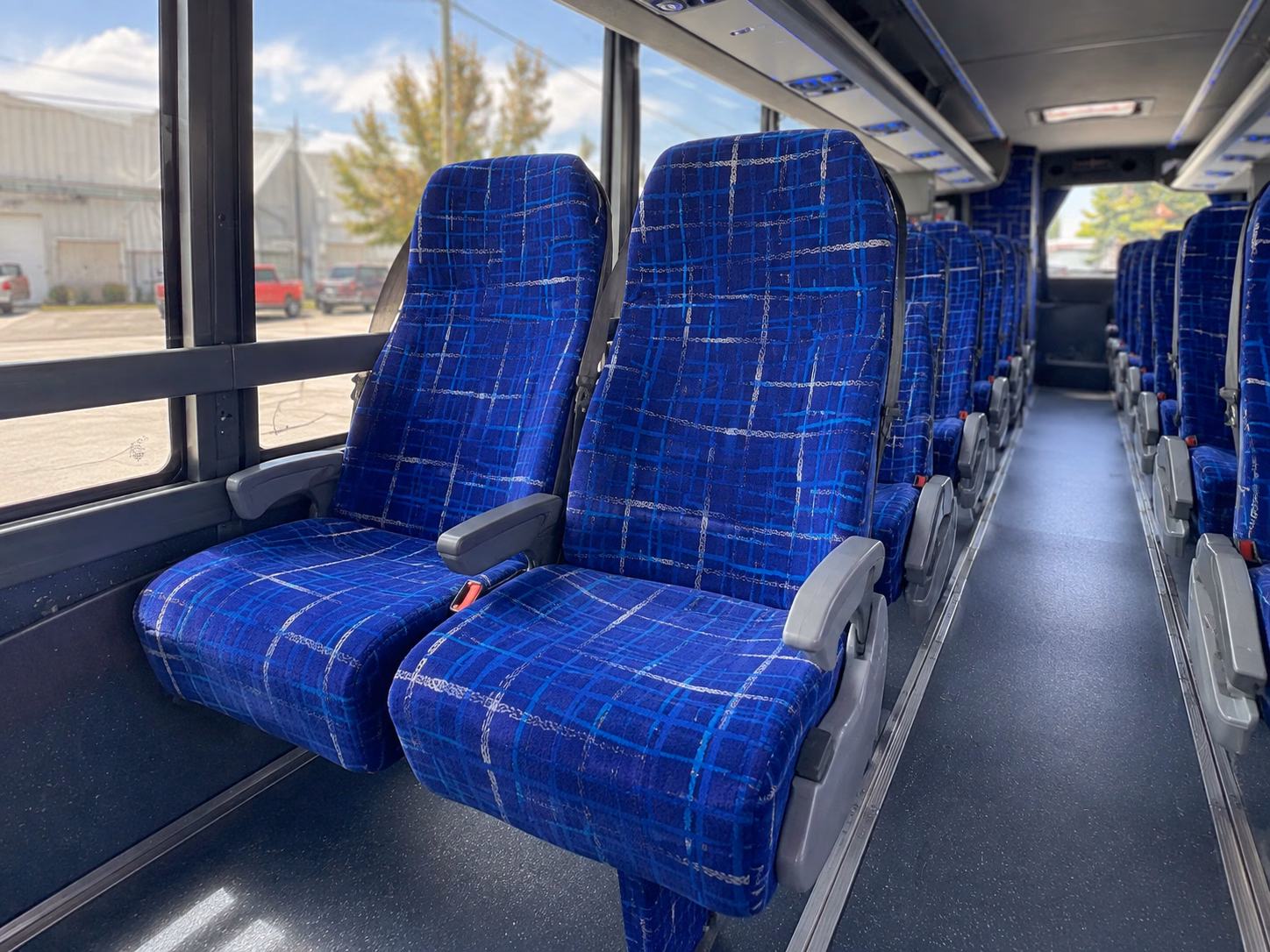 linden religious group transportation onboard seating