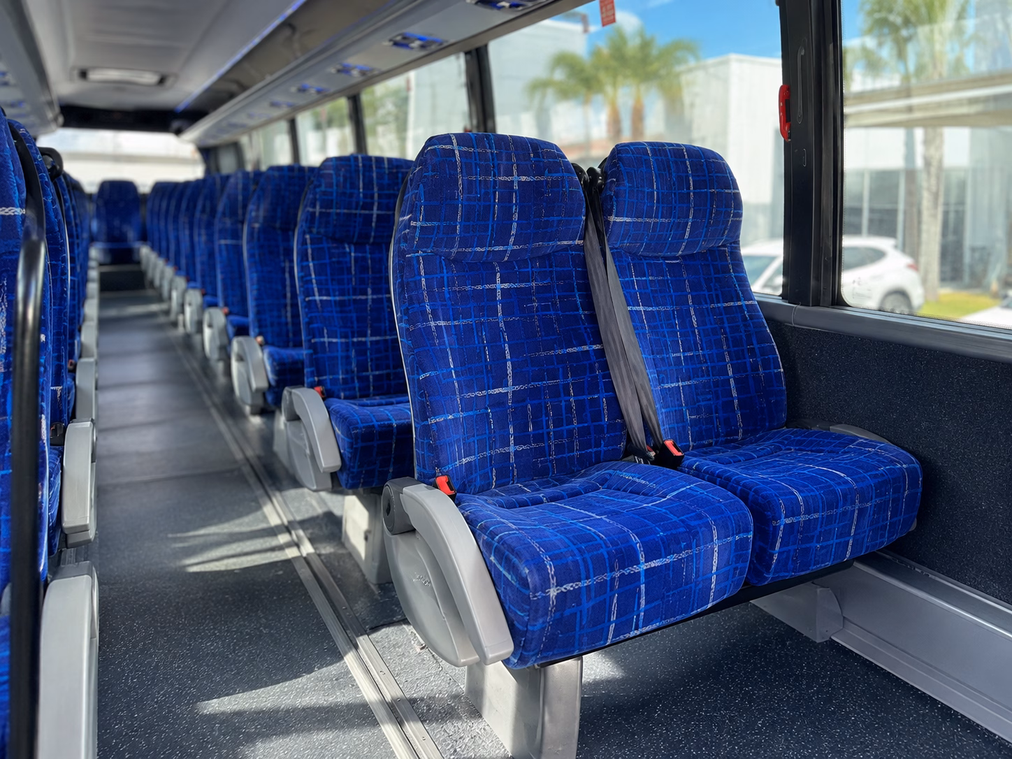 westfield charter bus rental inside