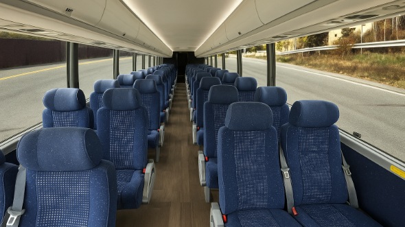 linden 30 passenger minibus inside