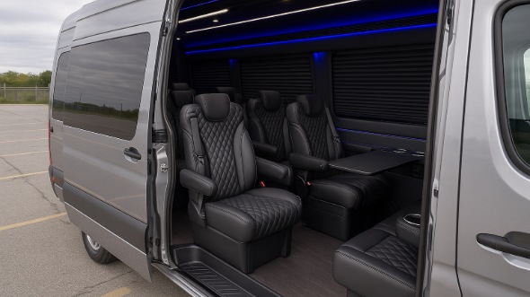 linden sprinter van with driver rental